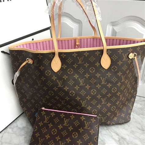 louis vuitton monogram bag neverfull|louis vuitton neverfull large tote.